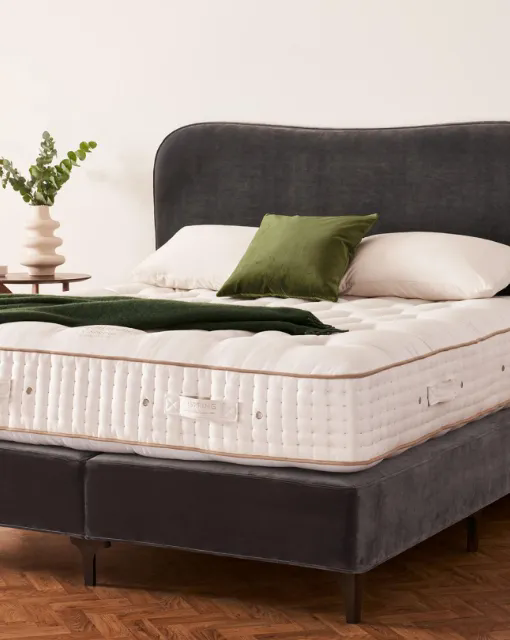 Letto con testiera Lennox di Vispring