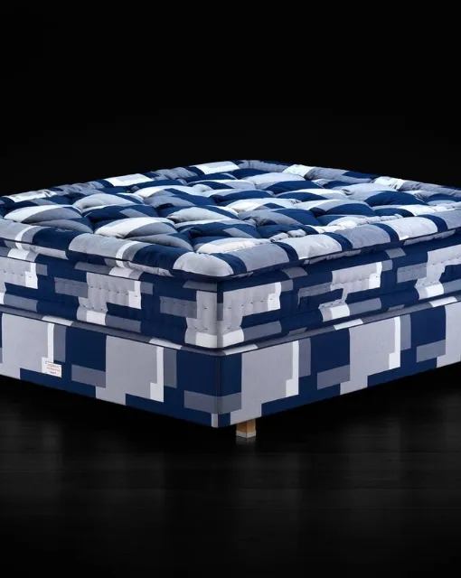 Letto Appaloosa Sommier in tessuto di Hastens