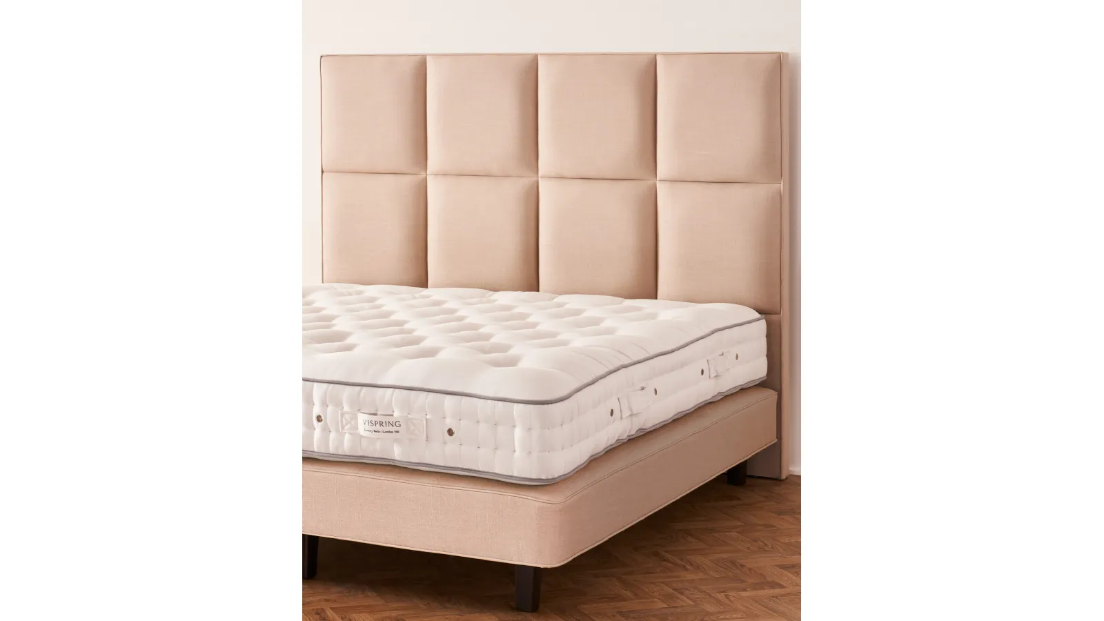 Letto con testiera Atlas di Vispring