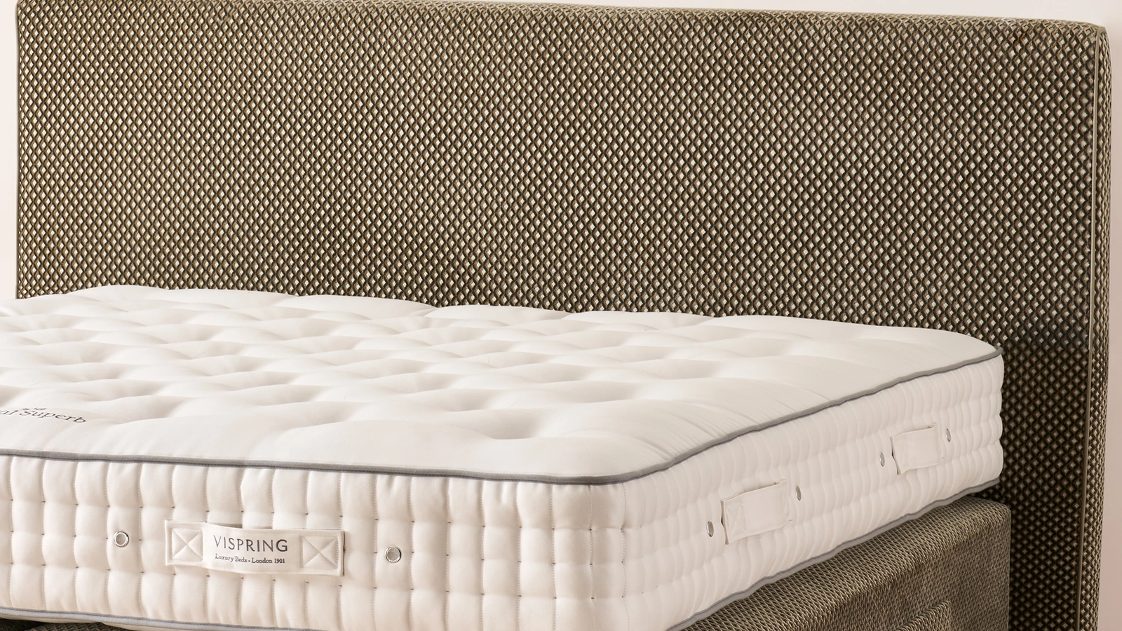 Letto in tessuto Burlington di Vispring