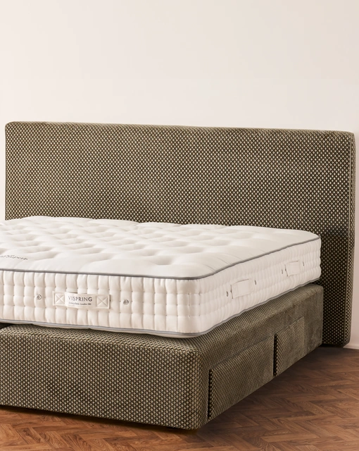 Letto in tessuto Burlington di Vispring