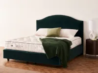 Letto con testiera sagomata Clabon di Vispring