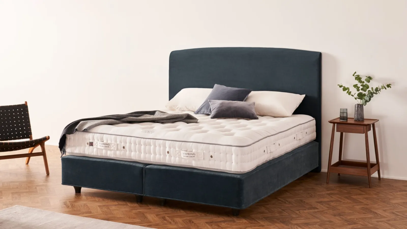 Letto con testiera Elba di Vispring