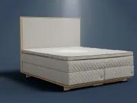 Letto in tessuto imbottito Essence di Duxiana