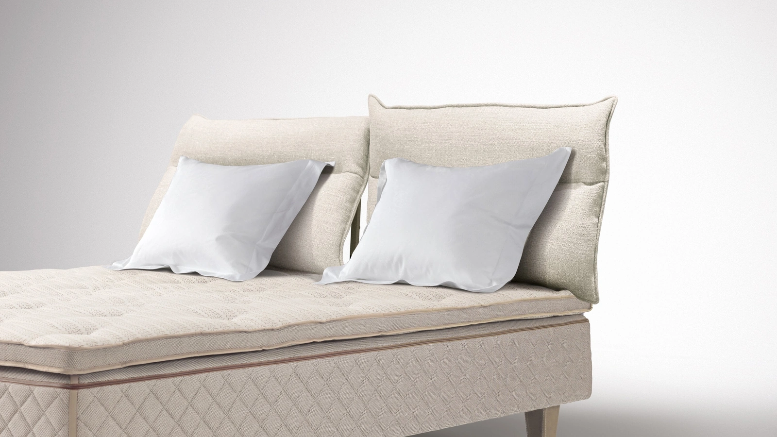 Letto con testiera Flex Soft di Duxiana