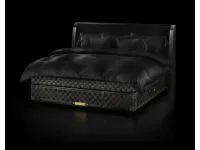 Letto con testiera Gran Vividus Black Shadow di Hastens