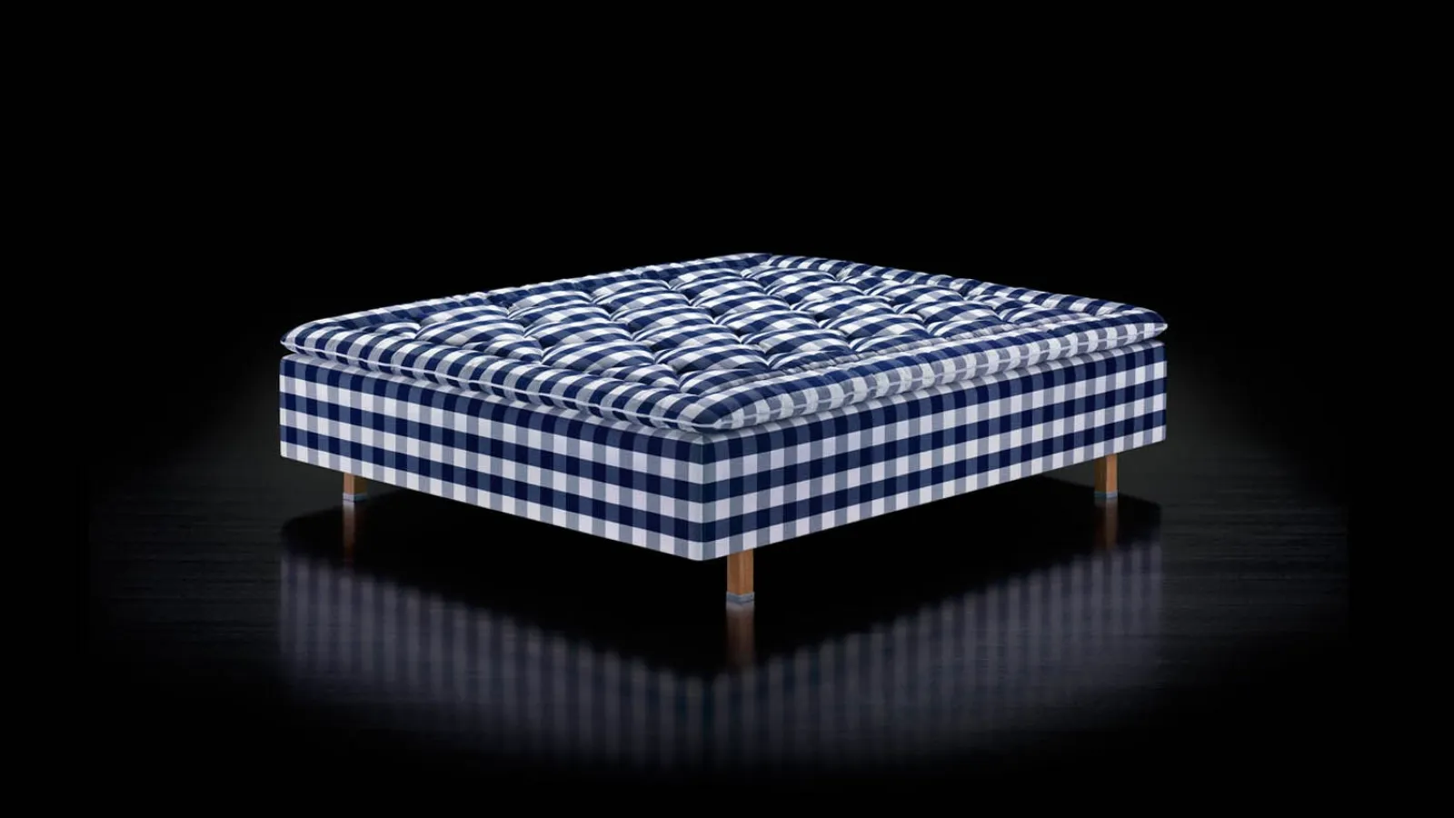 Letto sommier in tessuto Excel di Hastens