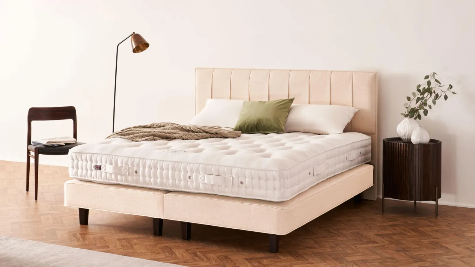 Letto in tessuto Hera di Vispring