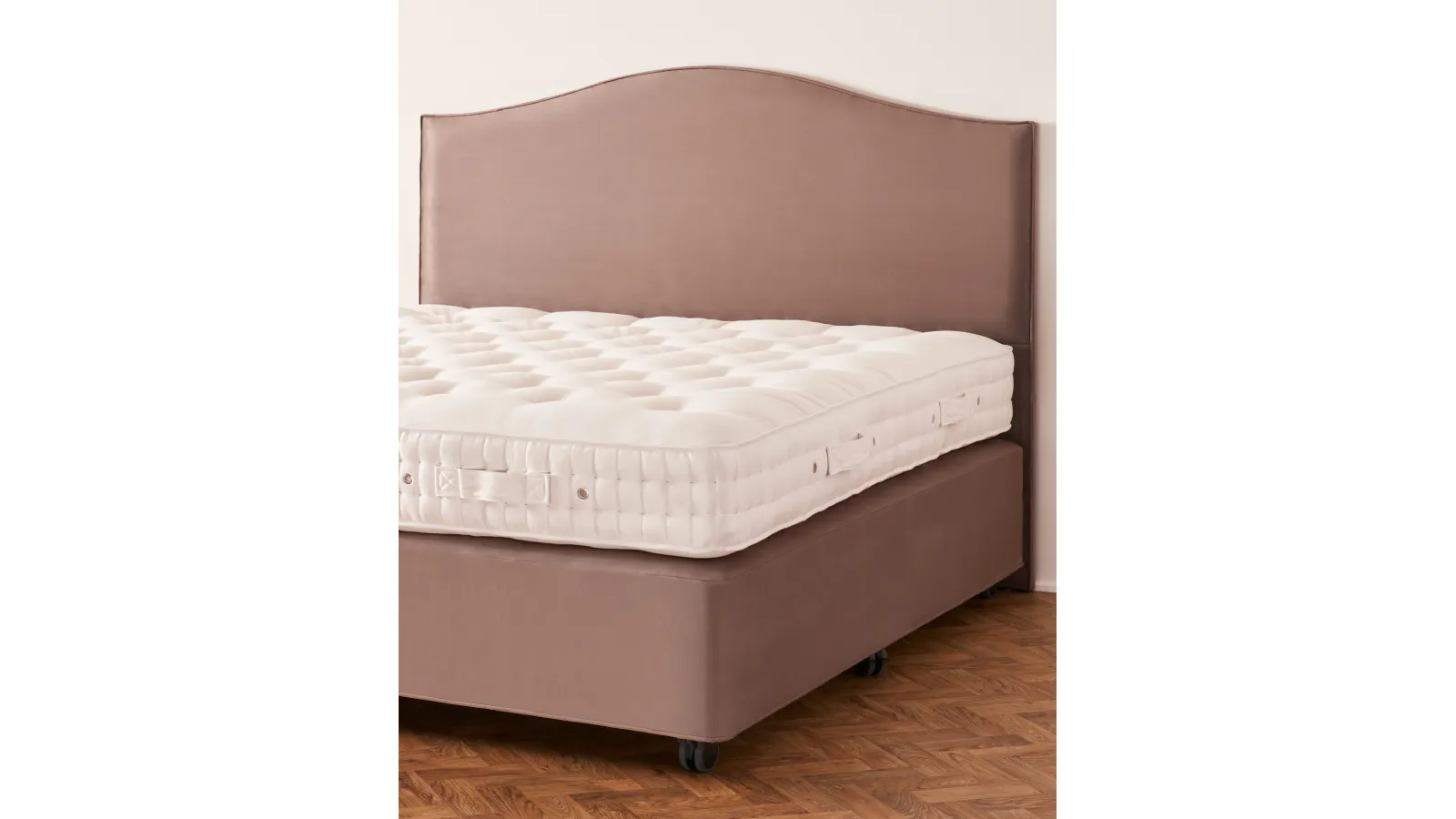 Letto in pelle Iris di Vispring