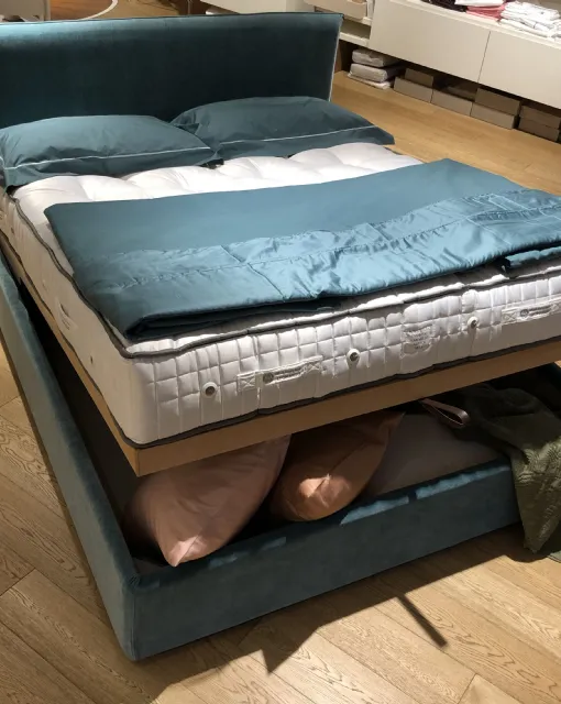 Letto Leonardo con testiera Paraggi