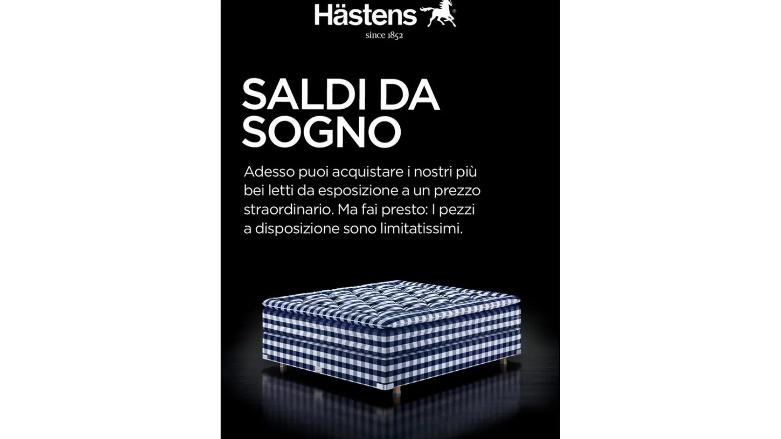 Saldi da sogno Hästens