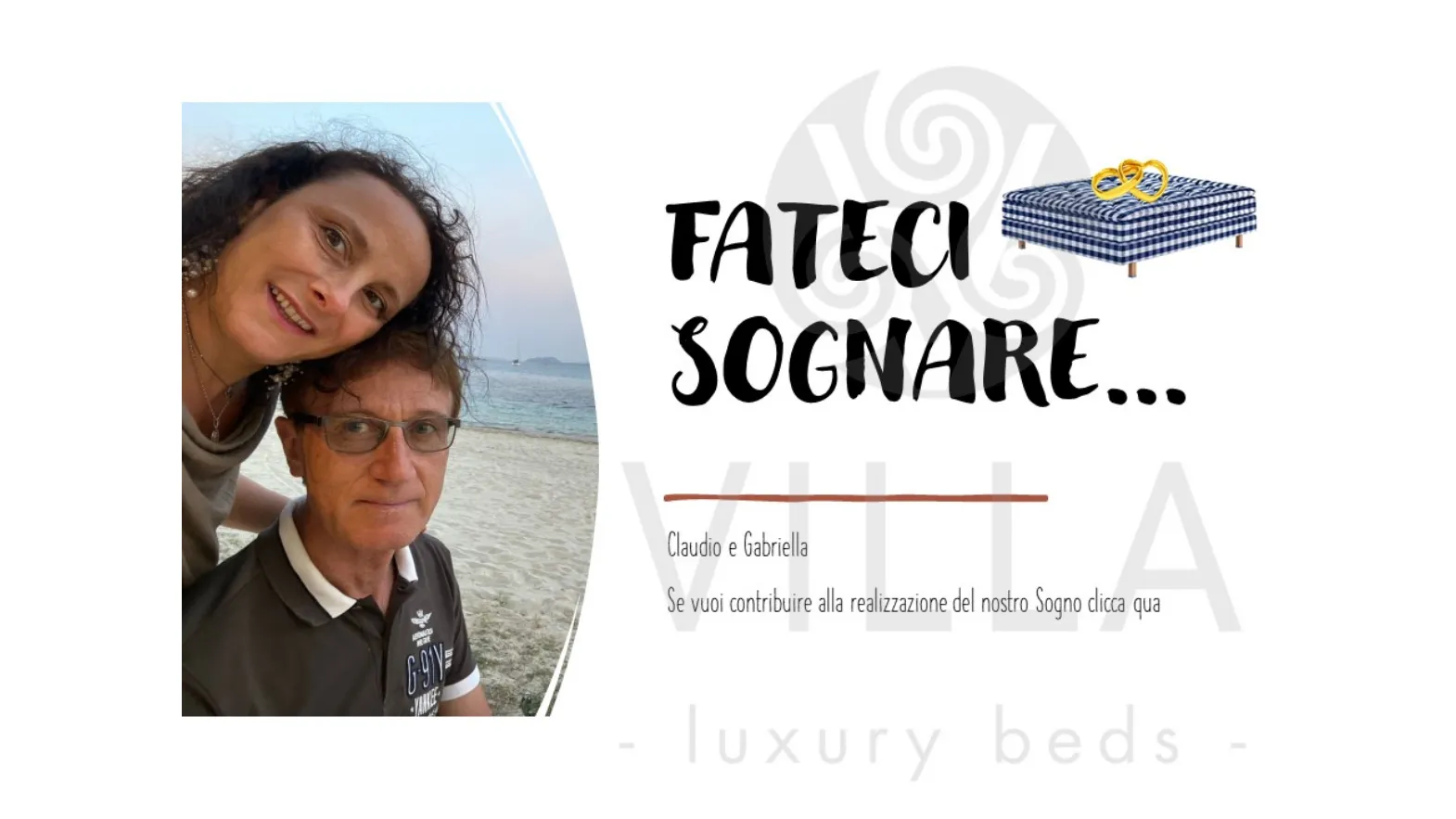 lista nozze claudio e gabriella letto hastens 