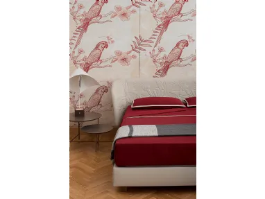 Red Cordonetto Bed Set di Midsummer Milano